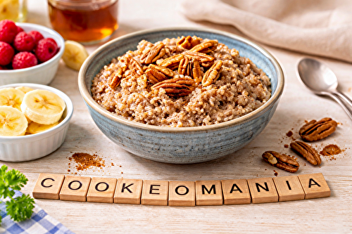 Cinnamon Quinoa Bowl au cookéo