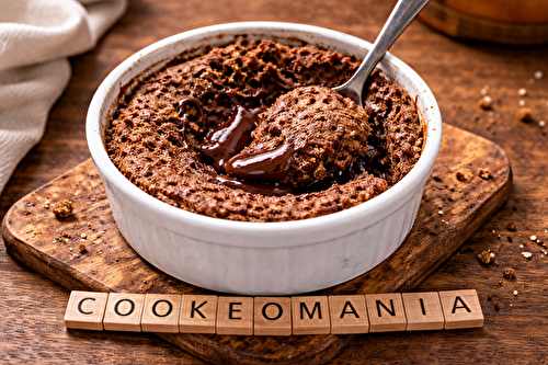 Coulant au chocolat cétogène au multicuiseur Moulinex
