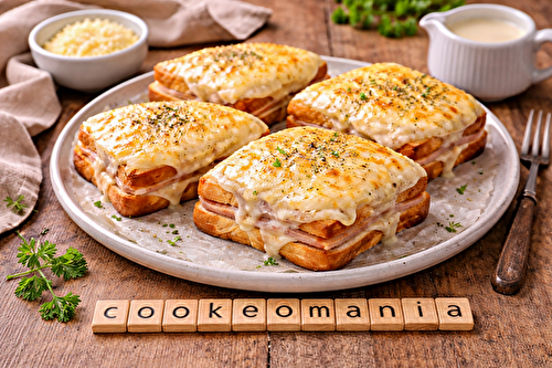 Croque-monsieur fondant à la béchamel au robot multi-cuiseur cookéo