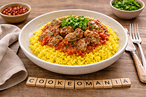 Gésiers de poulet mijotés à la tomate à l'autocuiseur Moulinex