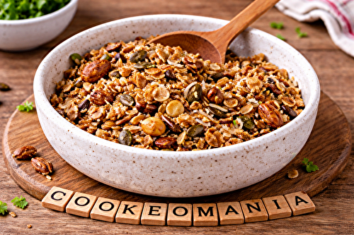 Granola cétogène maison à l'autocuiseur Moulinex