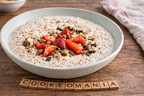 Porridge coco cétogène à l'autocuiseur Moulinex