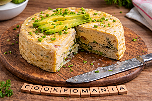 Tortilla espagnole keto à l'autocuiseur cookéo