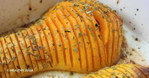 COURGE BUTTERNUT FAÇON HASSELBACK