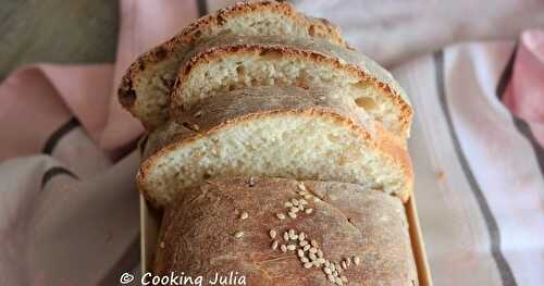 PAIN AU SÉSAME AVEC LA CRAZY DOUGH  