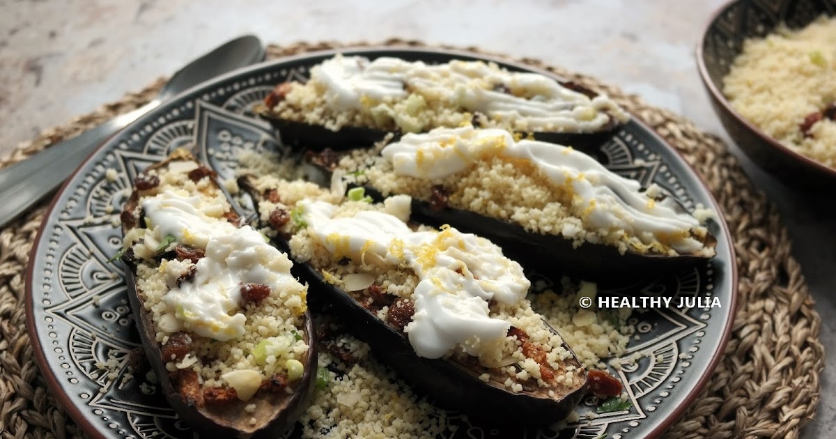 AUBERGINES À LA CHERMOULA, BOULGOUR ET YAOURT D'OTTOLENGHI 