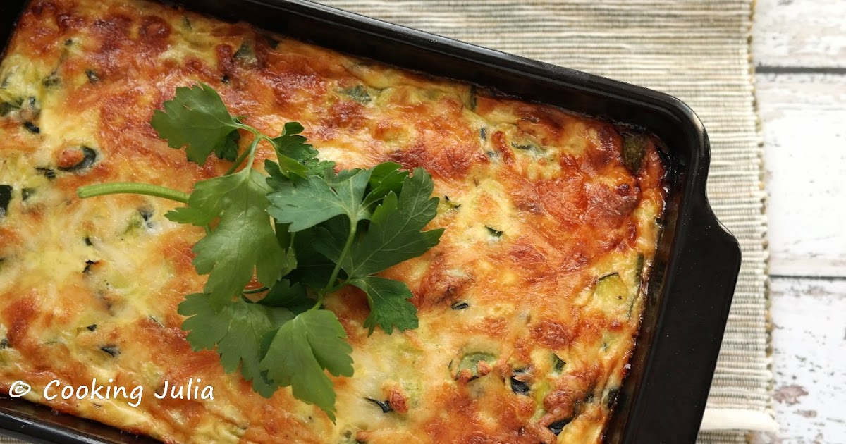 GRATIN DE COURGETTES (WEIGHT WATCHERS)