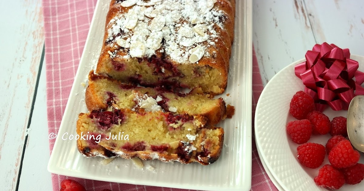 GÂTEAU MOELLEUX AMANDE ET FRAMBOISES