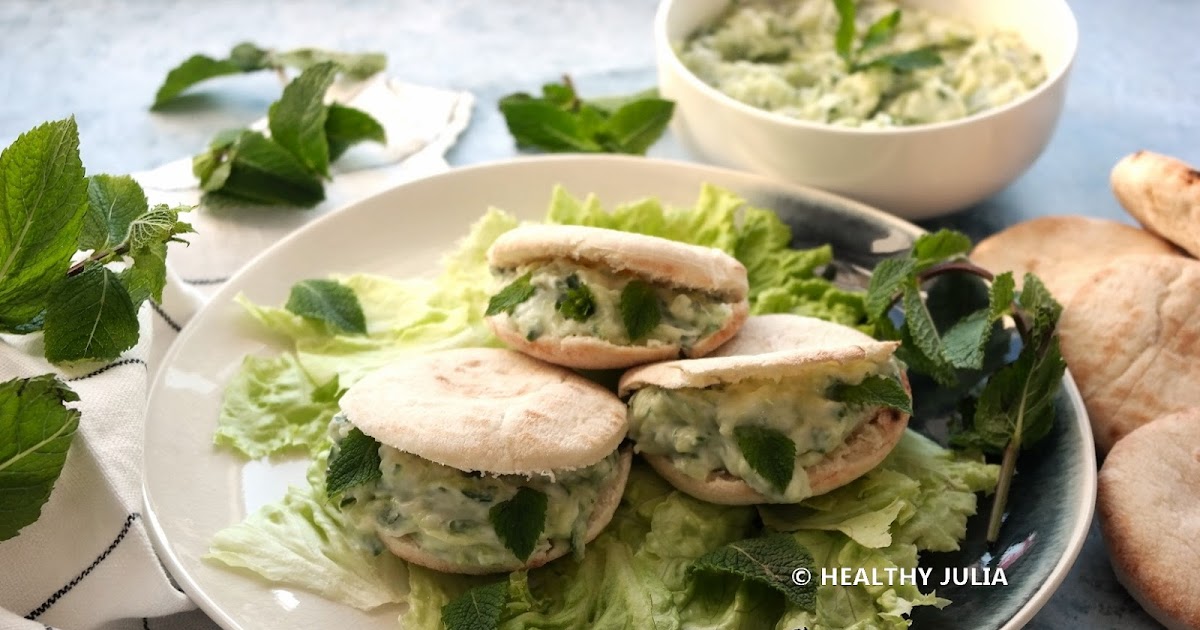 MINI-PAINS PITA AU TZATZIKI