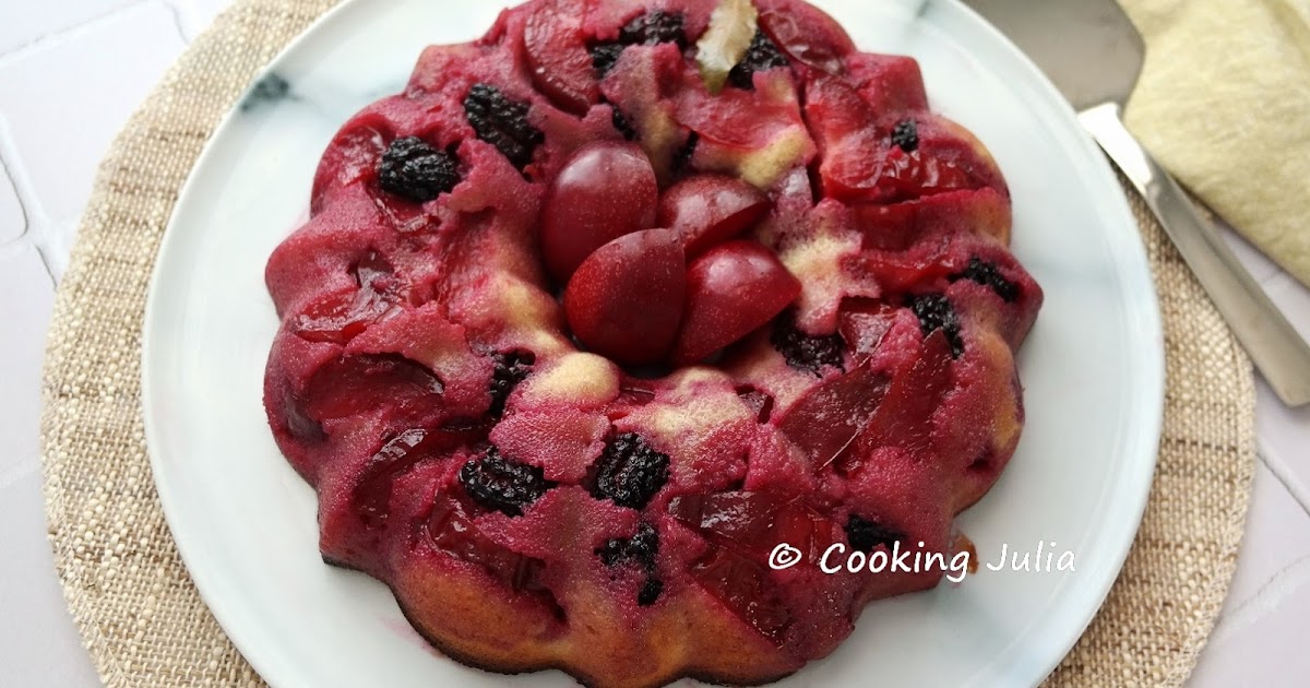 FINANCIER MÛRES-PRUNES AU LAURIER D'OTTOLENGHI