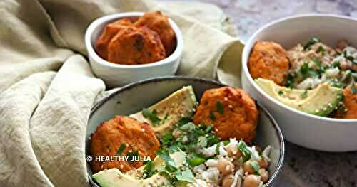 BOWL DE FALAFELS, HOUMOUS ET AVOCAT