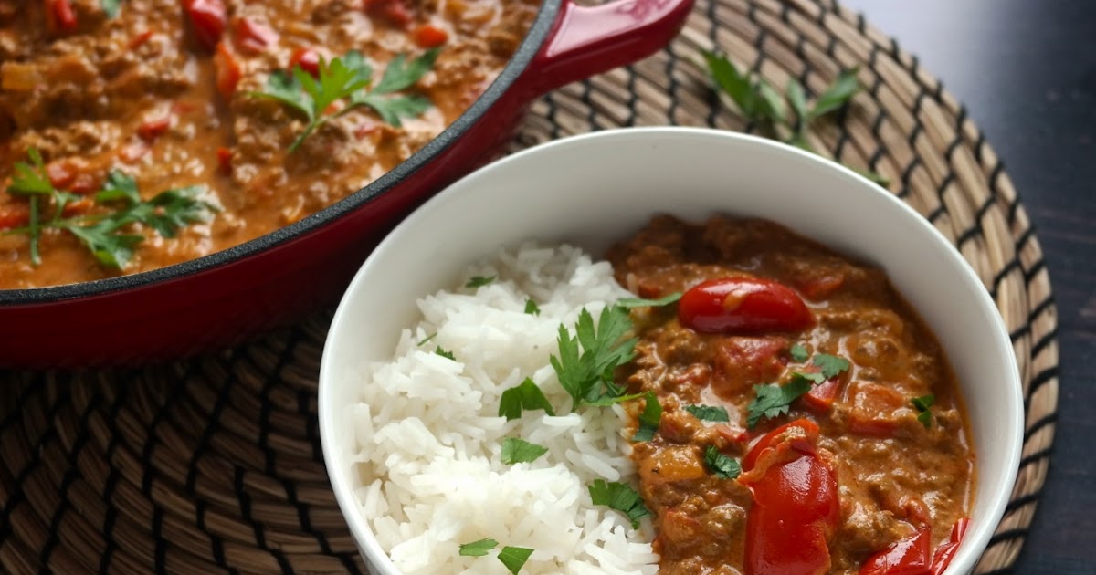 CURRY DE BŒUF HACHÉ 