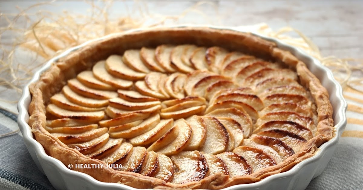 TARTE AUX POMMES LÉGÈRE 