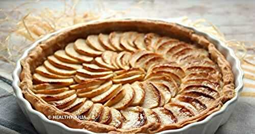 TARTE AUX POMMES LÉGÈRE 