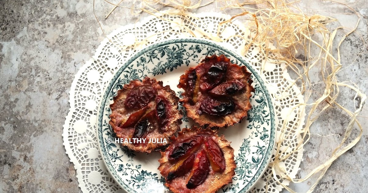 TARTELETTES AUX PRUNES, PÂTE AU SARRASIN