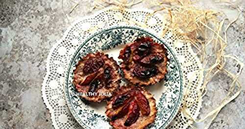 TARTELETTES AUX PRUNES, PÂTE AU SARRASIN