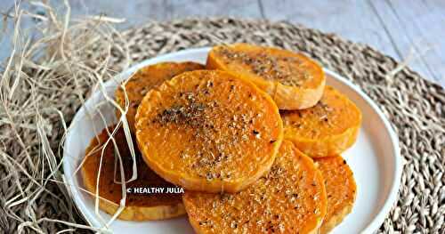 TRANCHES DE BUTTERNUT RÔTIES AU FOUR