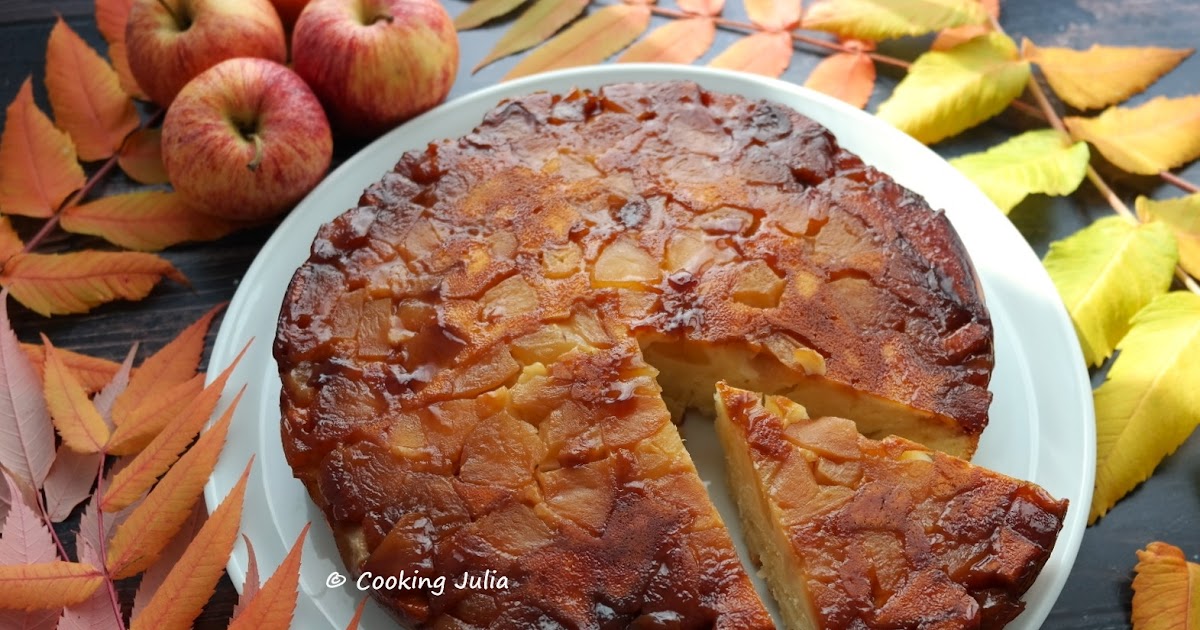 GÂTEAU AUX PETITS SUISSES ET POMMES CARAMÉLISÉES