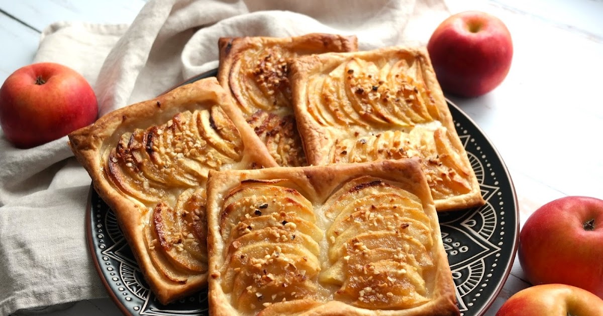 TARTELETTES FEUILLETÉES AUX POMMES GOÛT TATIN