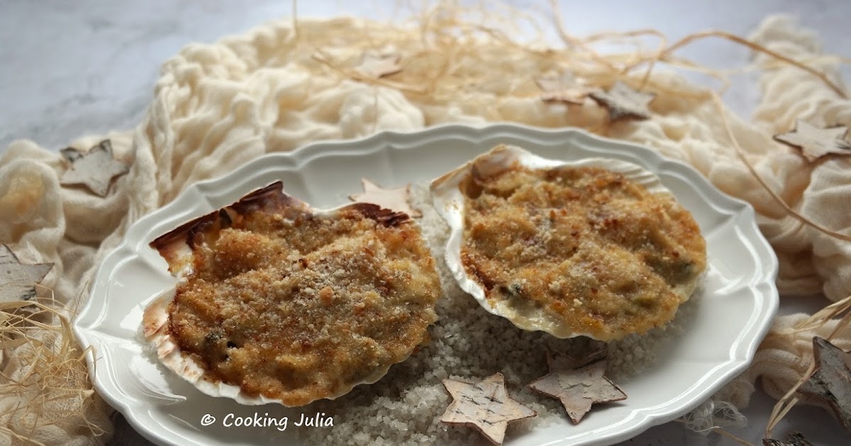 COQUILLES SAINT-JACQUES GRATINÉES