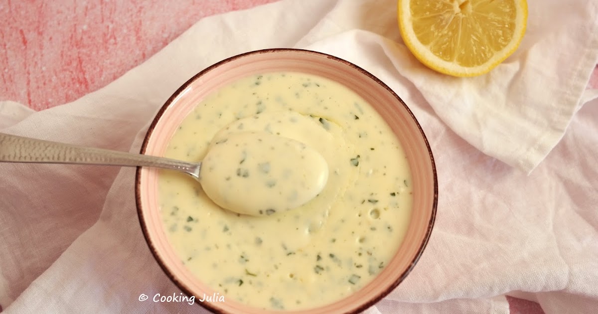 SAUCE CRÈME-CITRON