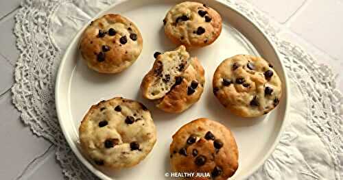 BANOCHETTES OU BRIOCHETTES À LA BANANE ET PÉPITES DE CHOCOLAT