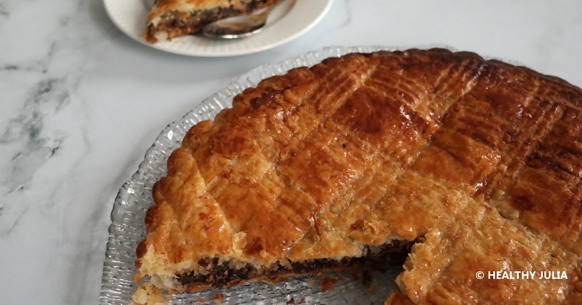 GALETTE DES ROIS AU PRALIN ET PÉPITES DE CHOCOLAT