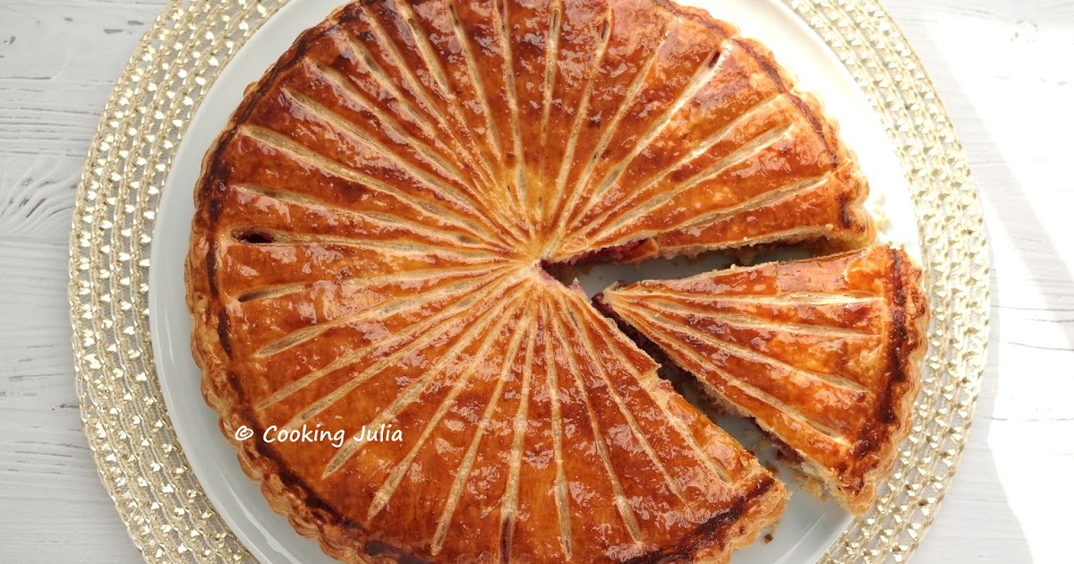 GALETTE DES ROIS CRÈME D'AMANDE ET FRAMBOISES