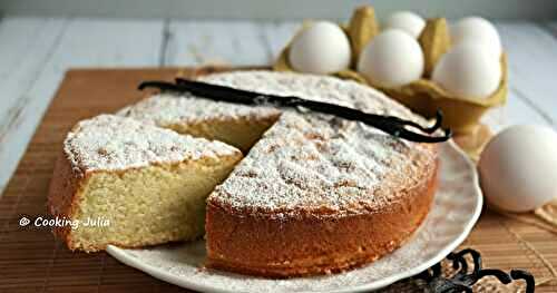 GÂTEAU NUAGE À LA VANILLE