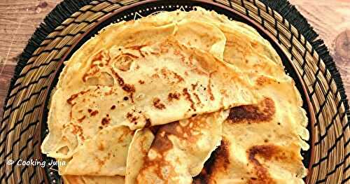 CRÊPES AU BEURRE DE JULIE ANDRIEU