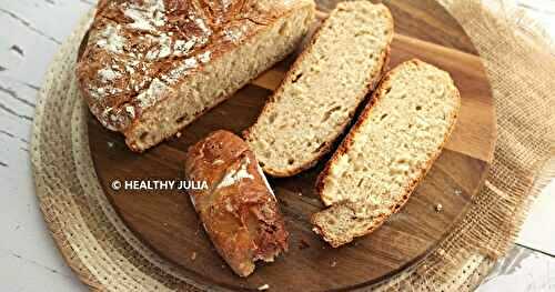 WHEY BREAD OU PAIN COCOTTE AU PETIT-LAIT (SANS PÉTRISSAGE)
