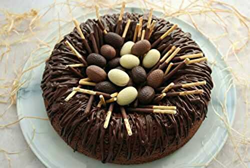Gâteau nid de Pâques