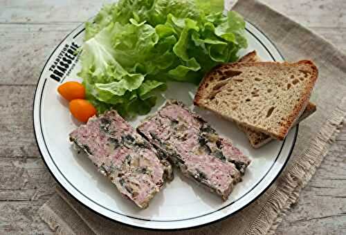 Terrine de campagne express à l'aubergine