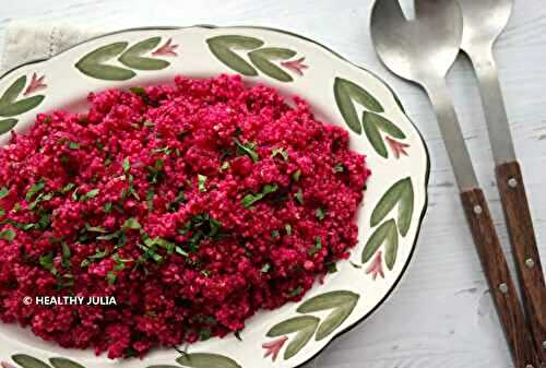 Salade de couscous à la betterave