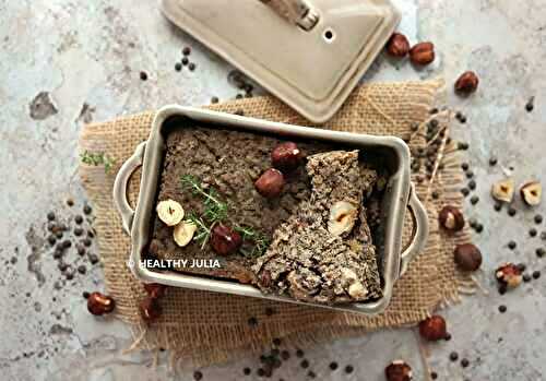 Terrine de campagne aux noisettes