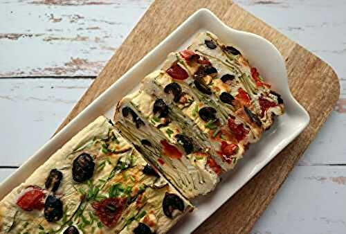 Terrine de légumes aux olives