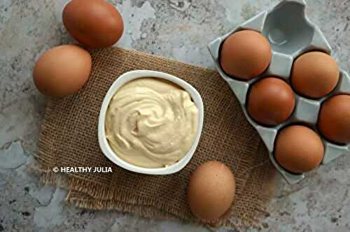 Mayonnaise express aux œufs durs (très légère)