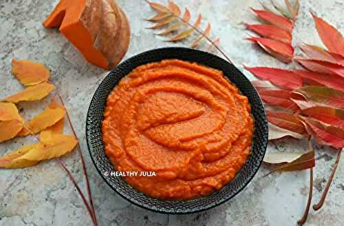 Pumpkin puree (purée de potiron)