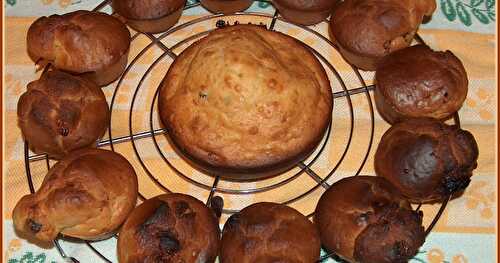 Muffins au chocolat blanc canneberges et sirop d'érable