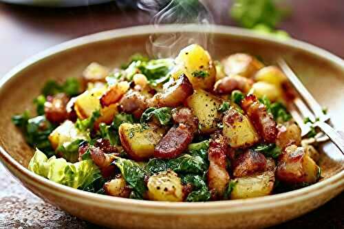 Salade au lard ardennaise au Cookeo : mon test réconfortant et express