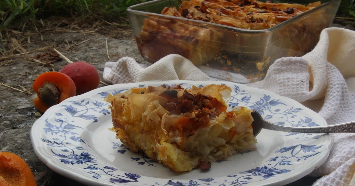 Crinkle cake (muakacha) abricot-fleur d'oranger