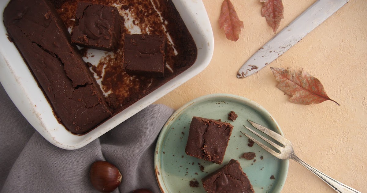 Fondant au chocolat à la farine de châtaigne