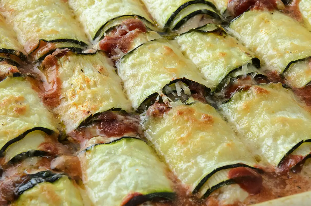 Cannelloni de courgette