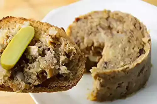 Petit pâté de confit de canard et pomme