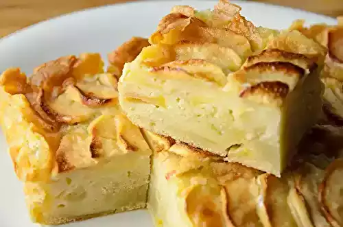 Gâteau aux pommes normand, blé ou sarrasin