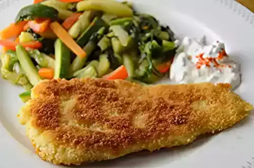 Poisson pané maison