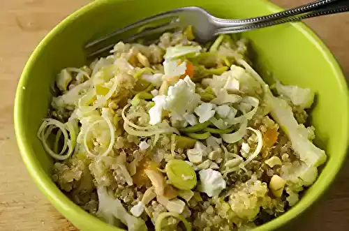 Quinoa aux légumes d'automne