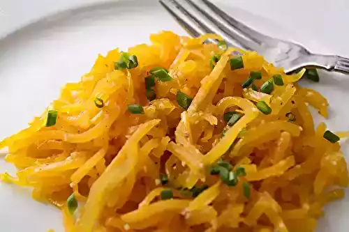 Spaghettis de courge de Nice