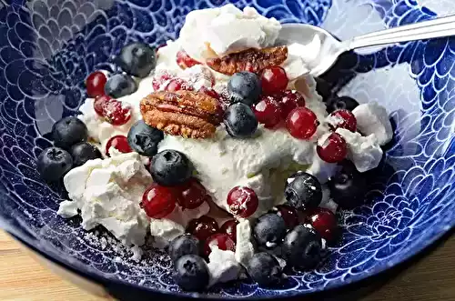 Eton mess aux fruits rouges