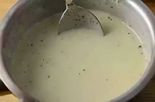 Béchamel de petit épeautre